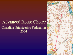 Advanced Route Choice