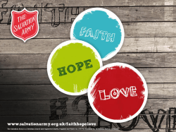 Lesson Plan PPT - The Salvation Army