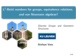 Betti numbers for groups, equivalence relations, and von Neumann
