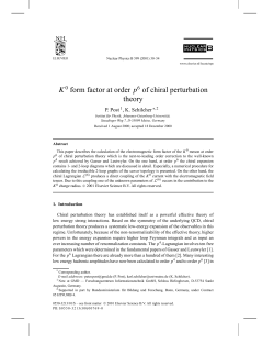 K0 form factor at order p6 of chiral perturbation theory