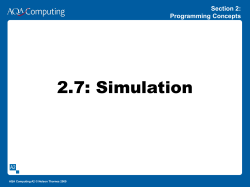 2.7 Presentation Simulation (AQA)