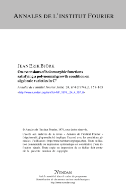 On extensions of holomorphic functions satisfying a