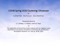 CS548S16_Showcase_Clustering_I