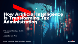 How Artificial Intelligence Is Transforming Tax Administration