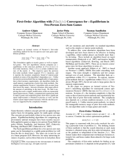 Convergence for epsilon-Equilibrium in Two