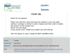 Junior Task Cards (Session 2)