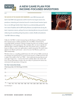 a new game plan for income-focused investors