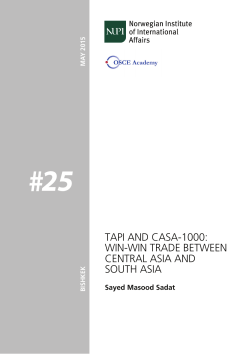 tapi and casa-1000: win-win trade between