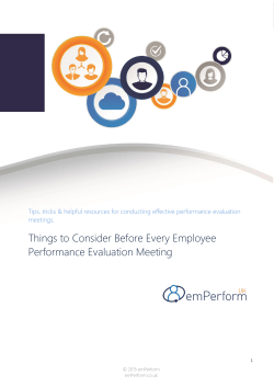 Things to Consider Before Every Employee