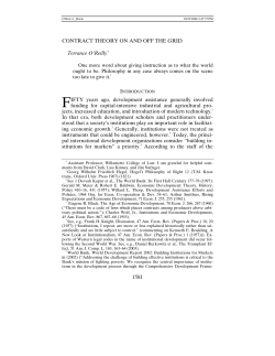 contract theory on and off the grid