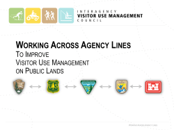 The Interagency Visitor Use Management Council Mission
