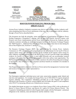 Power Pooling Program Draft 5-22-17