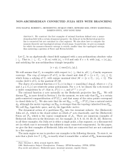 Non-archimedean connected Julia sets with