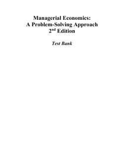 Managerial-Economics-2nd-Edition-Froeb-Test-Bank