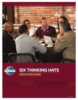 SIX THINKING HATS