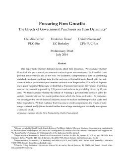 Procuring Firm Growth