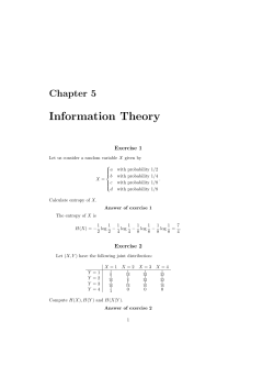 Information Theory