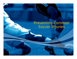Preventing Common Soccer Injuries