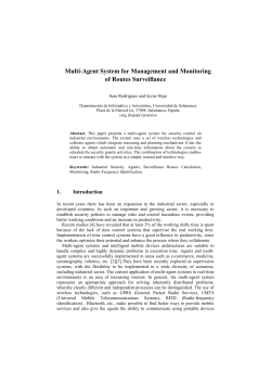 Multi-Agent System for Management and Monitoring - BISITE