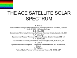 ACE-SOLAR SPECTRUM