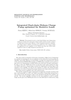 Integrated Dual-chain Dickson Charge Pump