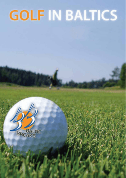 Niitv&auml;lja Golf Course - Baltic