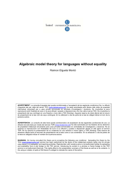 Algebraic model theory for languages without equality
