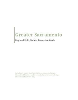 Greater Sacramento - Doing What Matters