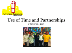 OG Presentation - Boston Public Schools