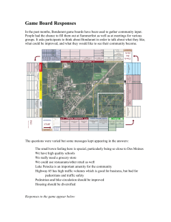 Game Board Responses