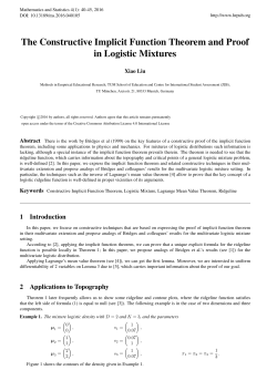 The Constructive Implicit Function Theorem and Proof in Logistic