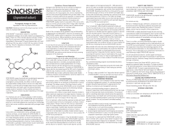 ANADA 200-310, Approved by FDA Prostaglandin