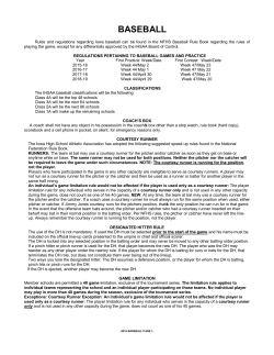 baseball - Iowa High School Athletic Association