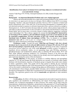 Identification of new players in human brown and beige - EMBL-EBI