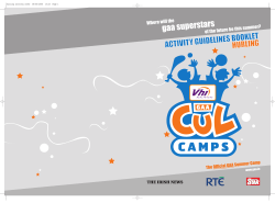 Cul Camp Hurling Guide - Charlestown Sarsfields GAA Club, Mayo