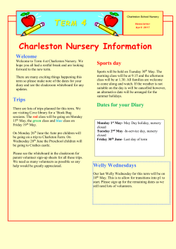Newsletter Term 4 April 2017