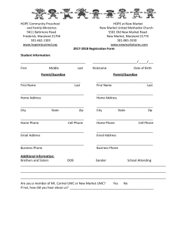 CLICK HERE to the registration form for BOTH Preschool