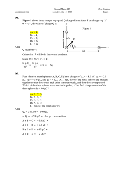 Second Major-123 Zero Version Coordinator: xyz Monday, July 15
