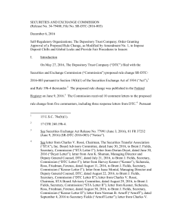 Order Granting Approval of a Proposed Rule Change, as Modified