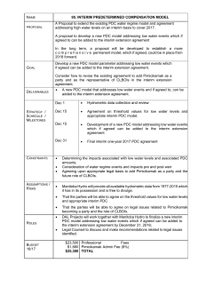 95. INTERIM PREDETERMINED COMPENSATION MODEL A