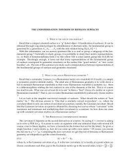 The uniformisation theorem for compact Riemann