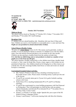 St Patrick`s Primary School, Castlederg