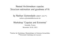Nested Archimedean copulas: Structure estimation and