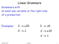 Languages and Finite Automata
