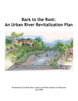 Back to the Root: An Urban River Revitalization