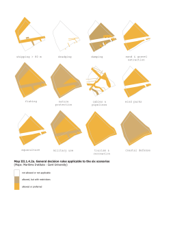 Map III.1.4.2a. General decision rules applicable to the six scenarios