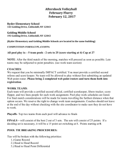 Aftershock Feb Tournament 14 15 16