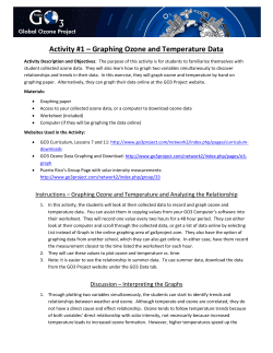 docx - Global Ozone Project