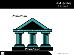 Poka Yoke