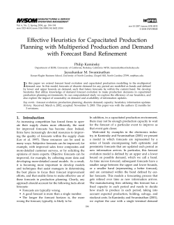 Effective Heuristics For Capacitated Production Planning with Multi